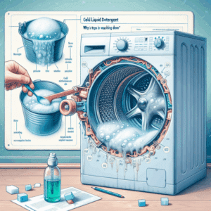 "Si usas detergente líquido en frío dentro de la lavadora, se queda en el tambor"