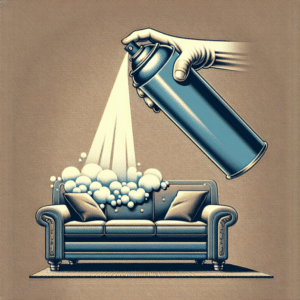 "Con un bote de laca para el pelo puedes quitar el polvo y los pelos y pelusas del sofá"