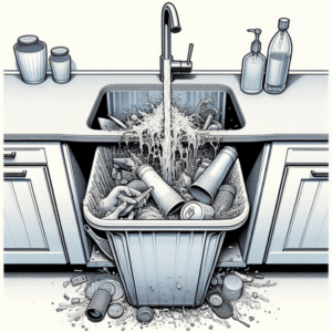 "El primer gran error es poner el cubo de basura debajo del fregadero"