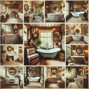 Fotos de baños rústicos: ideas con encanto fascinantes para inspirarte