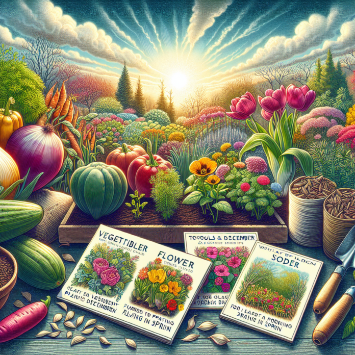 Qué plantar en el jardín en diciembre si quieres tener un jardín lleno de color en primavera