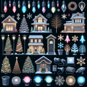 Luces de Navidad para decorar el hogar