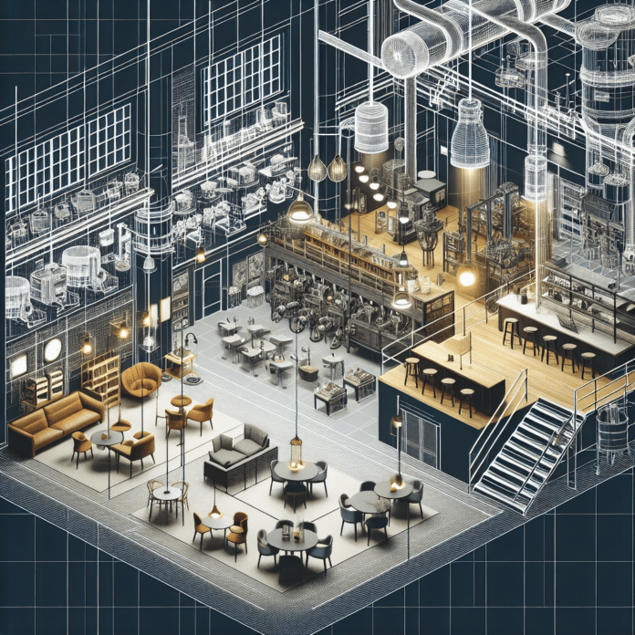 Ideas de decoración para locales y edificios industriales