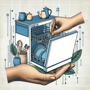 "Este es el lugar donde debería ir colocado el lavavajillas si eres diestro o zurdo"