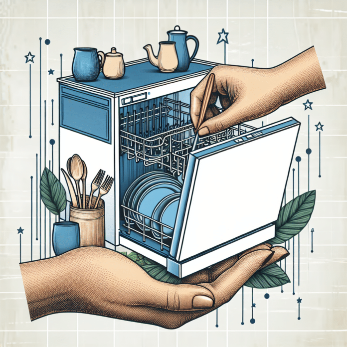 "Este es el lugar donde debería ir colocado el lavavajillas si eres diestro o zurdo"