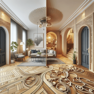 "Es increíble la transformación que tiene un piso cuando cambias el suelo y las puertas"