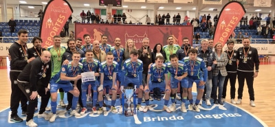 Saldaña y Zarco Brillan en la Final del XIII Trofeo Diputación Provincial de Fútbol-Sala