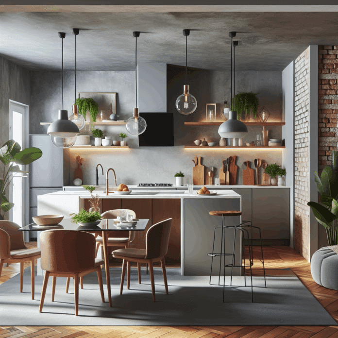 Cocinas abiertas: tirar paredes para ganar luz y amplitud en pisos pequeños