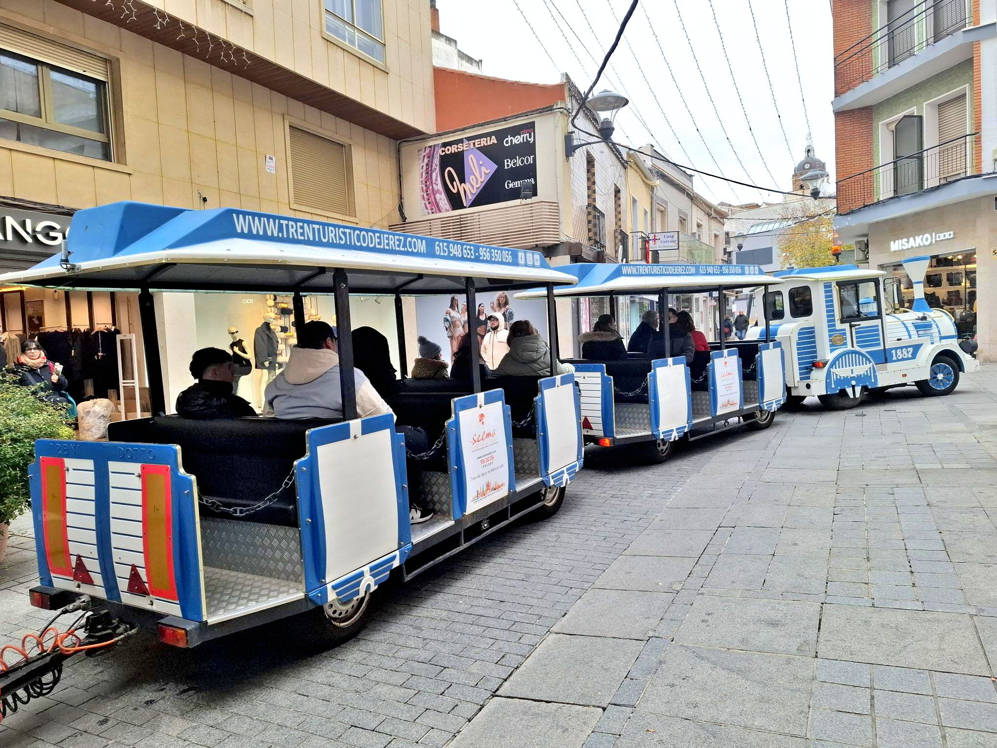 Finaliza la temporada navideña con el último viaje del tren turístico y la majestuosa recepción del cortejo de los Reyes Magos 1
