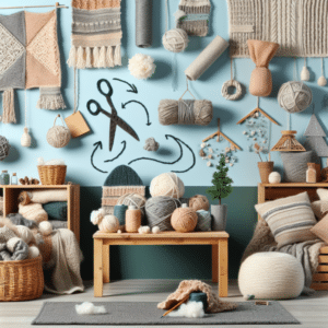 Reutiliza la lana que ya no sirve y conviértela en esta preciosa decoración para el hogar