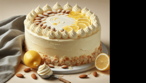 Bizcocho de limón, almendra y mascarpone: esponjoso, fácil y delicioso