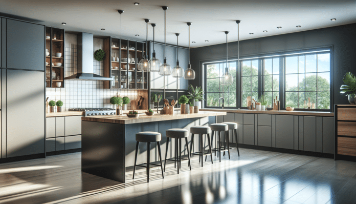 Las cocinas con isla triunfan en los hogares modernos