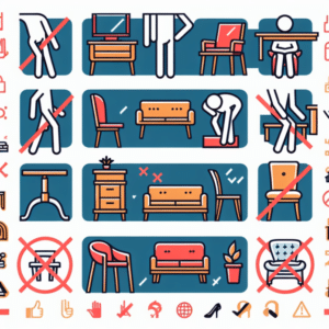 se usan mal y los muebles quedan con marcas