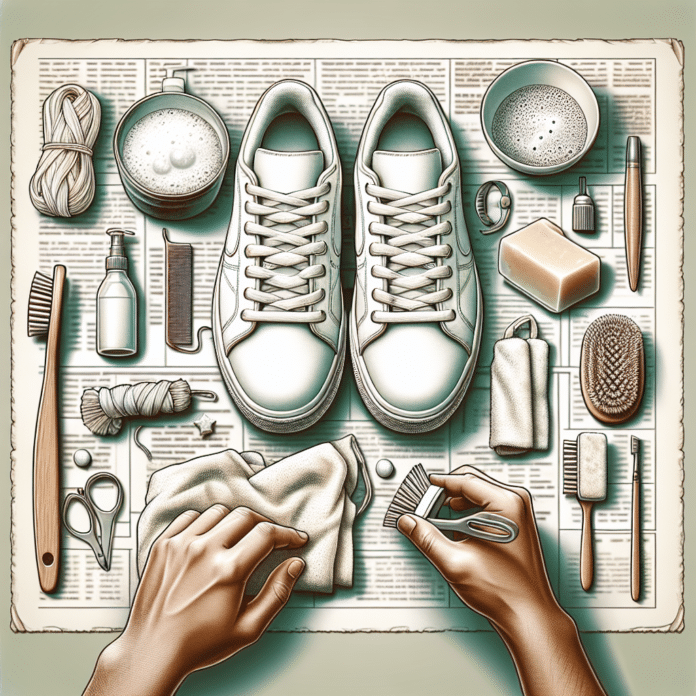 el truco clásico de experta que devuelve la vida a las zapatillas blancas