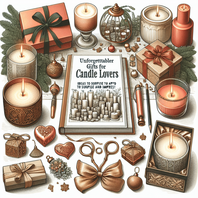 Los mejores regalos para amantes de las velas: ideas para sorprender