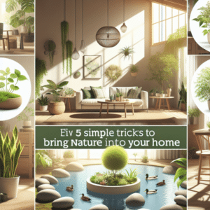 decoración natural en casa