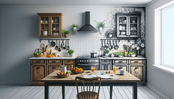 Tenían una cocina horrible y viejuna, y con esta reforma sin obras con y un presupuesto low cost la transformaron en una cocina luminosa y acogedora