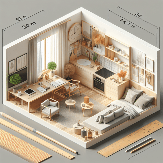 Vivir en 34 m²: el arte del estilismo nórdico y la distribución abierta