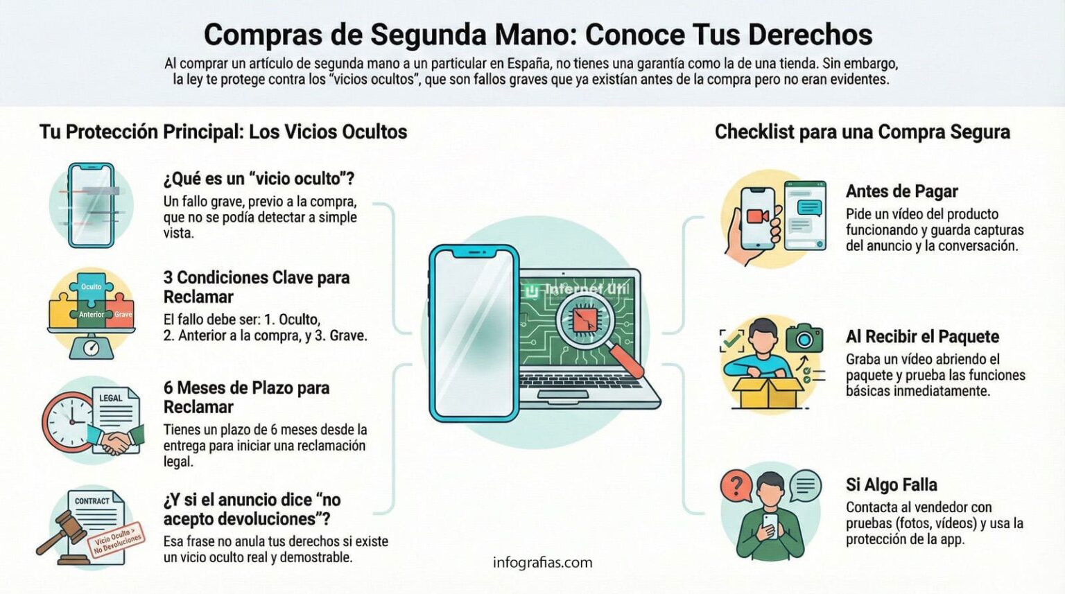 Compras tecnología en Wallapop o Vinted: qué derechos tienes si el vendedor es un particular 1