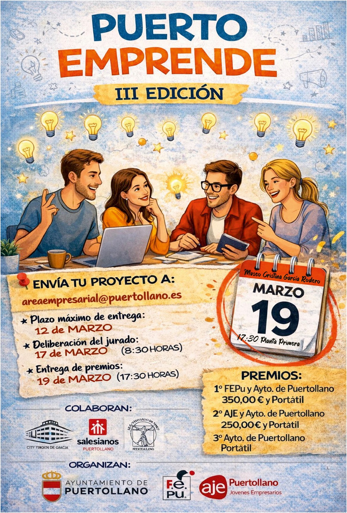 Impulso al talento joven: Convocada la tercera edición de 'Puerto Emprende' para proyectos innovadores 1