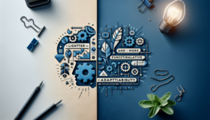 esta alternativa es más ligera, funcional y fácil de adaptar