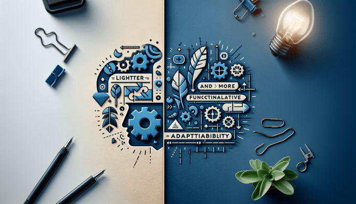 esta alternativa es más ligera, funcional y fácil de adaptar