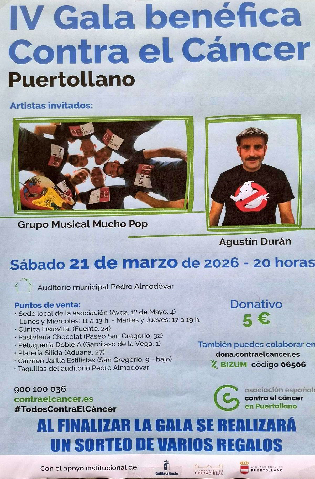 Agustín Durán arranca carcajadas en la IV Gala Benéfica contra el cáncer al ritmo de los éxitos de 'Mucho Pop' de los años 80 1