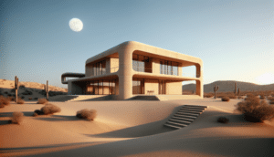 Hunter House, la espectacular villa de estilo minimal perdida en el desierto de Arizona