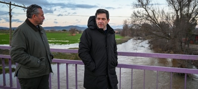 Valverde Evalúa los Daños del Temporal en la Asociación Coraje y Diversos Puntos de Malagón