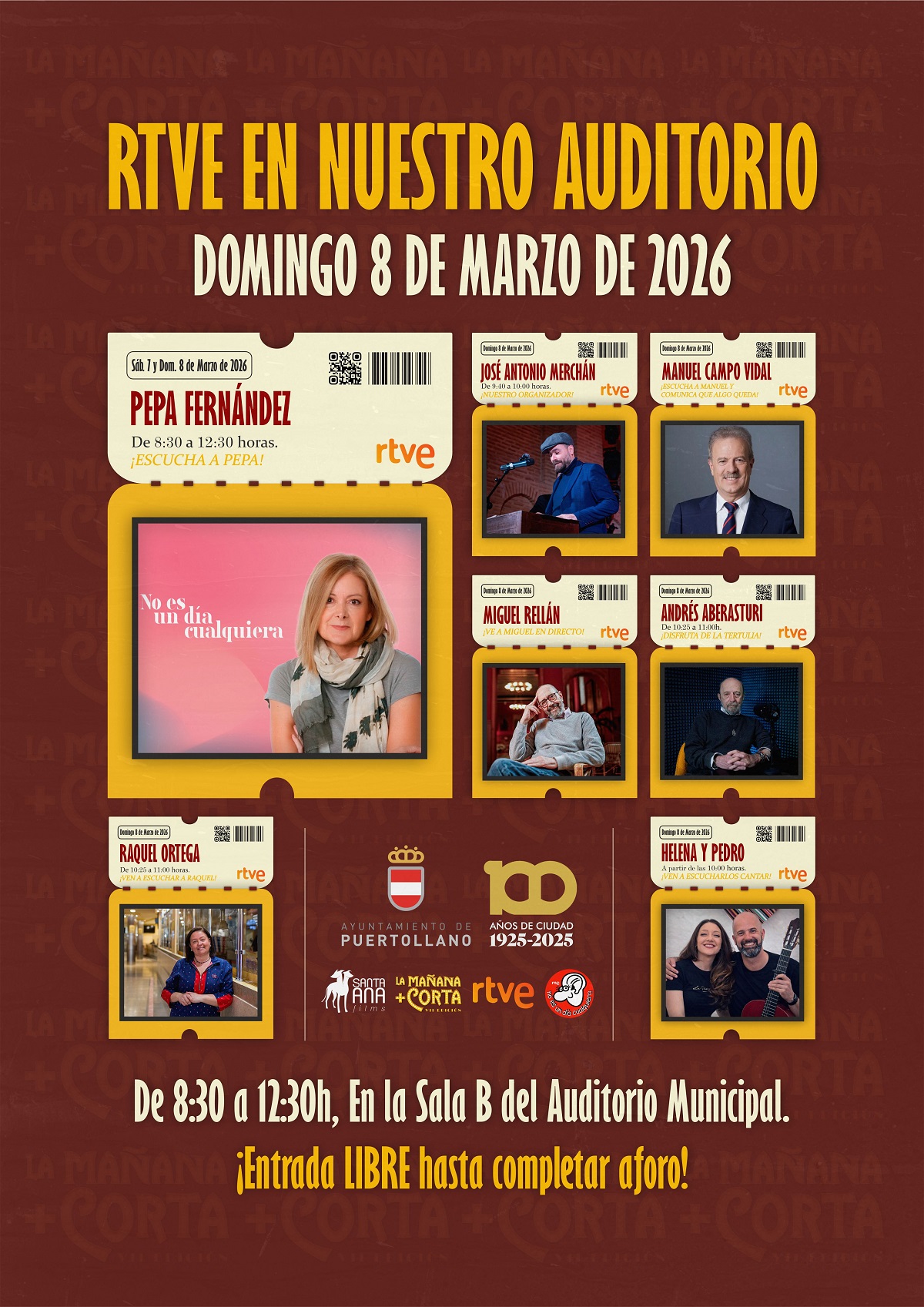 Cinco Personalidades Ilustres se Sientan en el Banquillo de 'No es un día cualquiera' para Compartir sus Historias 1