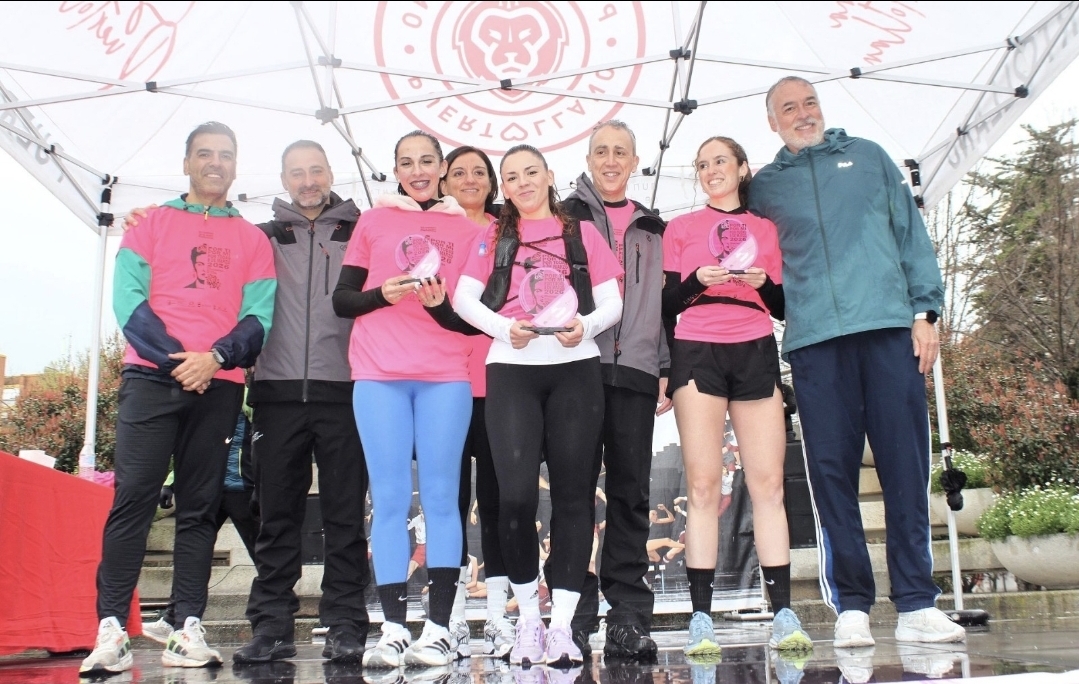 Alcalde y concejales en la carrera