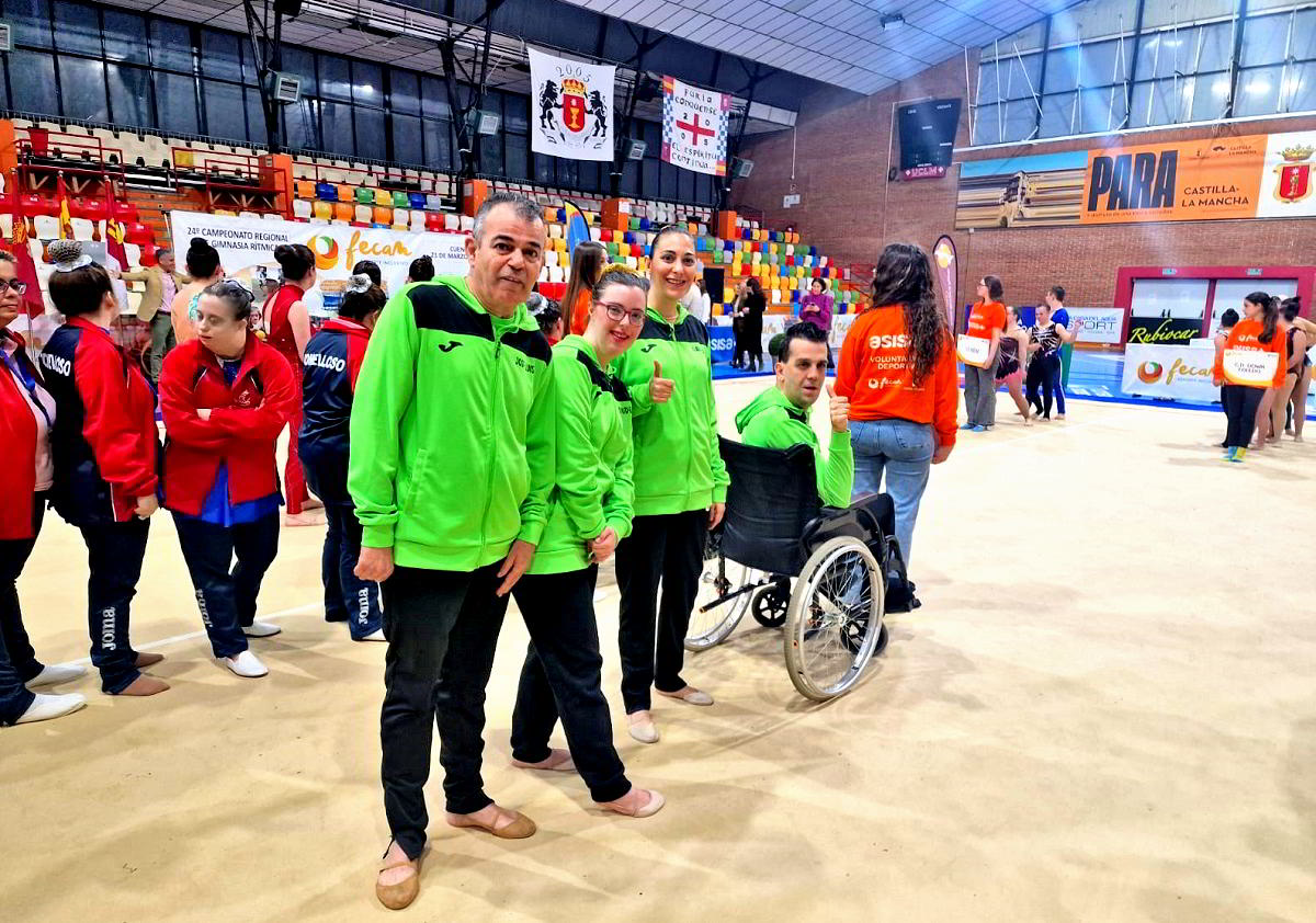 Triunfo rotundo de la Fuente Agria: tres oros en el campeonato regional de gimnasia rítmica 2