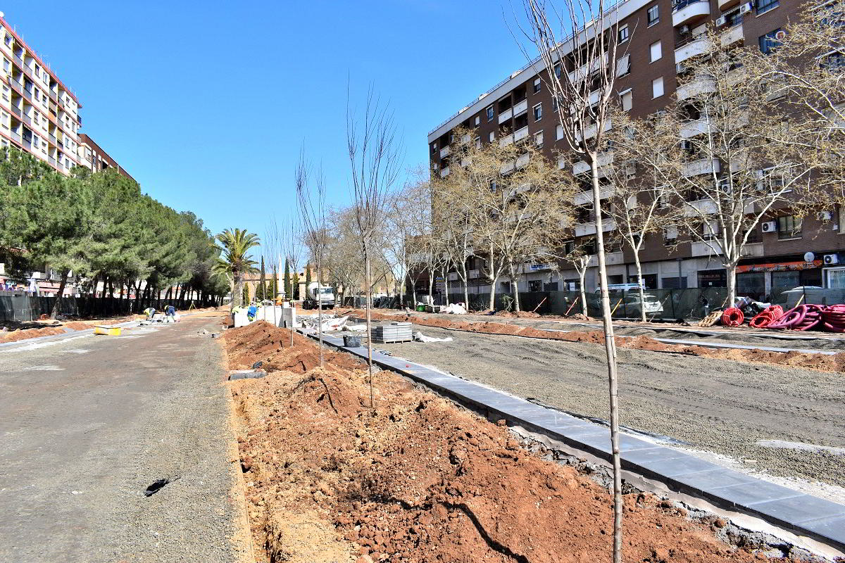 Inicia la Renovación Verde con la Plantación de 410 Árboles en el Paseo del Bosque 2 Baldosas fotocatalíticas en Paseo del Bosque