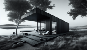 Casa de verano negra danesa: por qué el negro es el nuevo blanco en la arquitectura nórdica