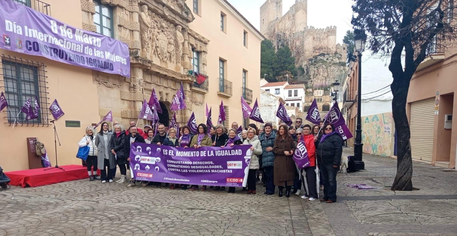 Sindicatos UGT y CCOO se Movilizan en Almansa por la Igualdad de Género ...
