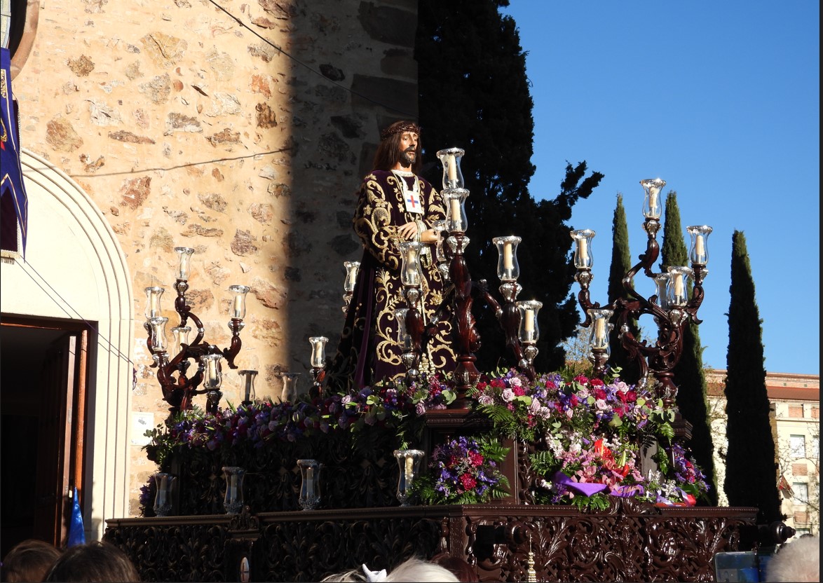 Momento de la procesión