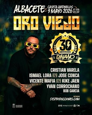 El Festival Oro Viejo regresa a Albacete capitaneado por DJ Nano y erigido en un homenaje a la cultura electrónica