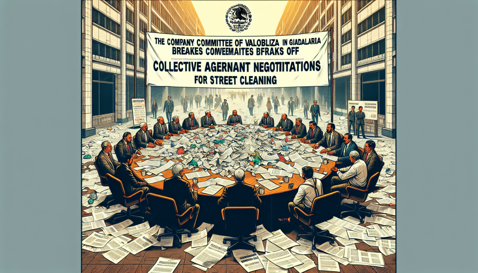 El comité de empresa de Valoriza en guadalajara da por rotas las negociaciones del convenio colectivo de limpieza viaria