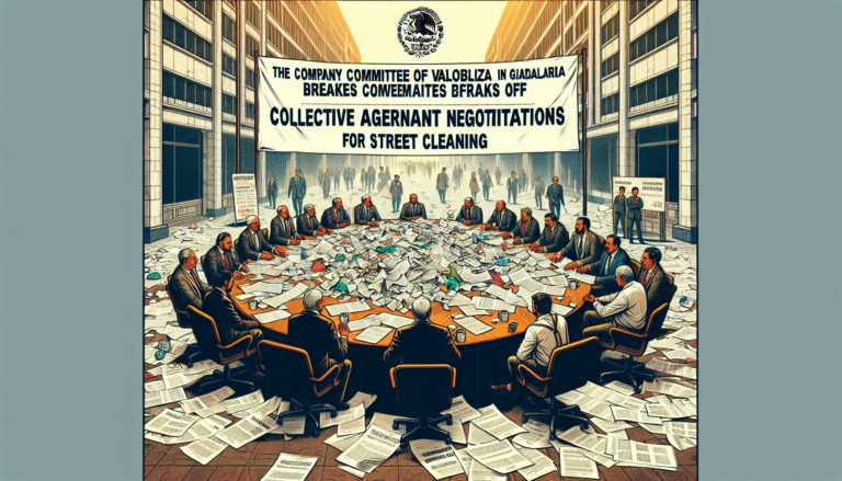 El comité de empresa de Valoriza en guadalajara da por rotas las negociaciones del convenio colectivo de limpieza viaria