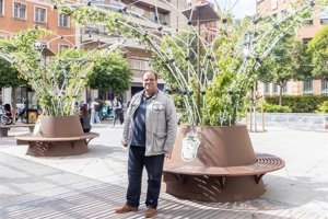 Guadalajara instala "corolas bioclimáticas" para crear refugios de sombra inteligentes