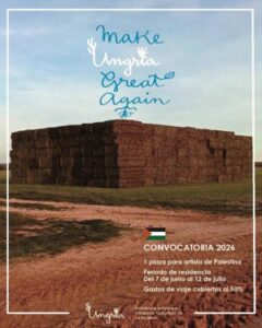 Abierta hasta el 2 de mayo la inscripción para la Residencia Ungría, que este año abre sus puertas a artistas palestinos