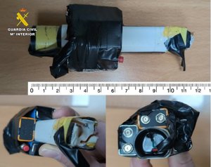 Intervienen un arma eléctrica artesanal prohibida a un conductor en Chinchilla de Montearagón