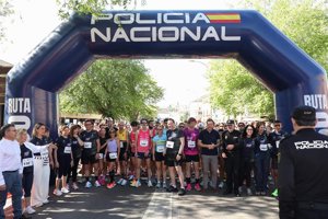 La Carrera Solidaria Ruta 091 de la Policía Nacional congrega en Toledo a 1.200 personas