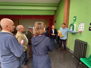 La Poblachuela cuenta ya con un desfibrilador que completa la red de pedanías cardioprotegidas de Ciudad Real