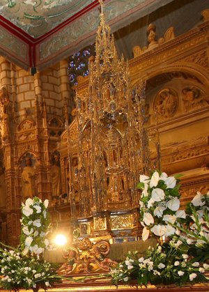 La Sacristía de la Catedral de Toledo acogerá temporalmente la Custodia de Arfe