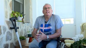 'Pasky', 54 años y portero del BM Ciudad Imperial, sufre la amputación de su pierna pero no descarta volver al deporte