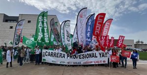 Profesionales sanitarios continuarán movilizándose hasta que el Gobierno de C-LM active la Carrera Profesional