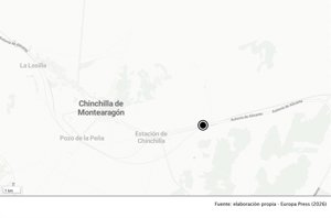 Tres personas hospitalizadas, entre ellas dos niñas, tras un choque múltiple en la A-31 en Chinchilla