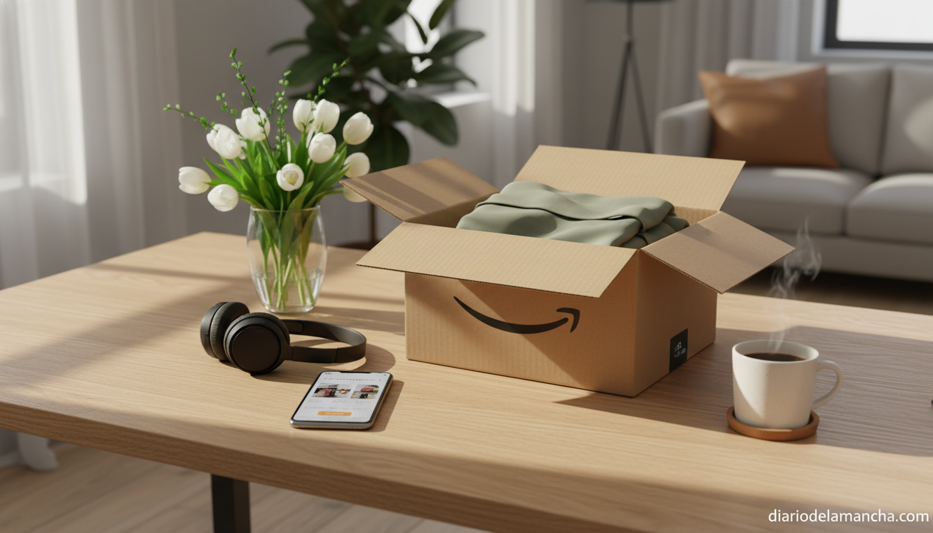 Ofertas semanales de Amazon: productos variados en escenario doméstico de primavera
