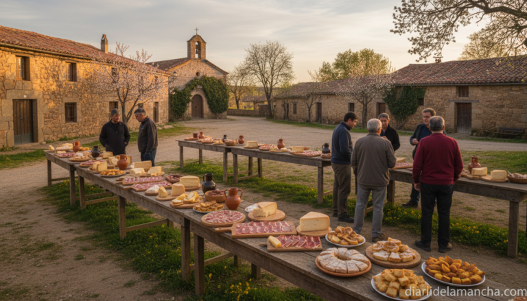 Romería de San Bartolomé en Henche, La Alcarria, con merienda popular al aire libre